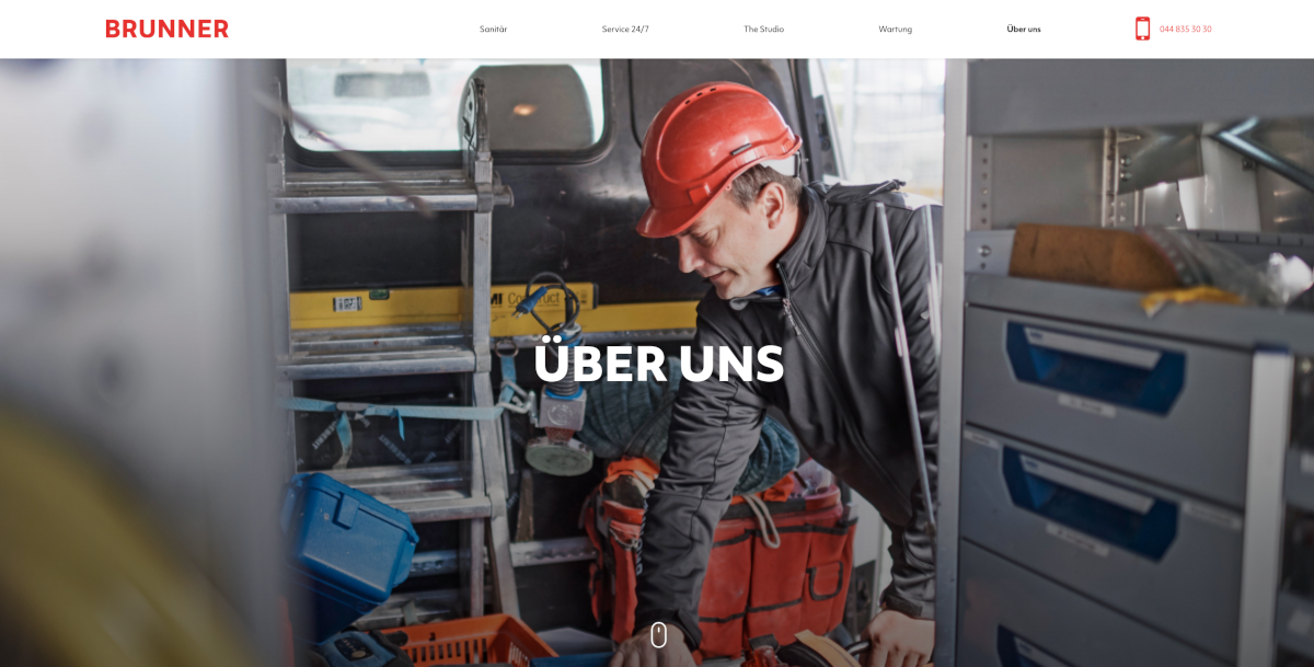 Über Brunner Brunner Partner Sanitär Heizung AG